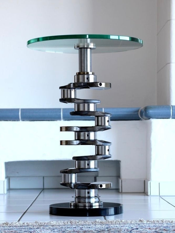 Automotive Crankshaft Side Table